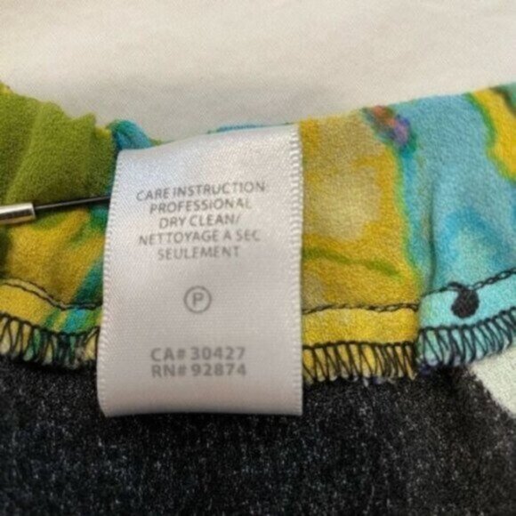 Anthropologie Ella Moss Women's Wide Leg Floral Print Pants - Size S - Picture 4 of 10